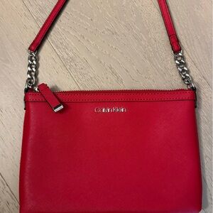 Calvin Klein Red Mini Handbag